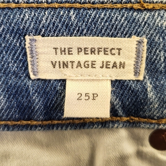 Madewell The Petite Perfect Vintage Jean in Ainsworth Wash size 25P - Picture 5 of 9